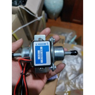 Bơm dầu, bơm xăng DENSO EP-500. Mô tơ bơm xăng, dầu ô tô, máy móc công trình điện 12v và 24v