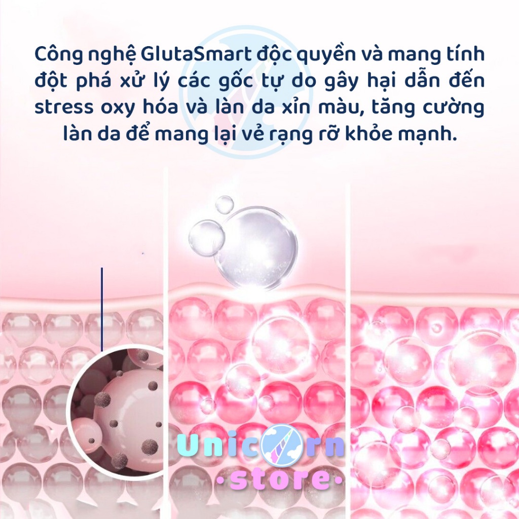 Serum Dưỡng Da Tinh Chất Cô Đặc Vaseline Healthy Bright GlutaSmart Body Serum 76ml