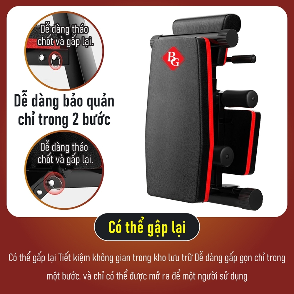 Ảnh BG Ghế Tập Bụng Đa Năng Cao Cấp 3 IN 1 mẫu SU-222 3