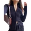 Áo khoác len cardigan khoá zip 2 chiều mùa thu đông thời trang nữ phong cách cá tính CDG003 - Tiktik
