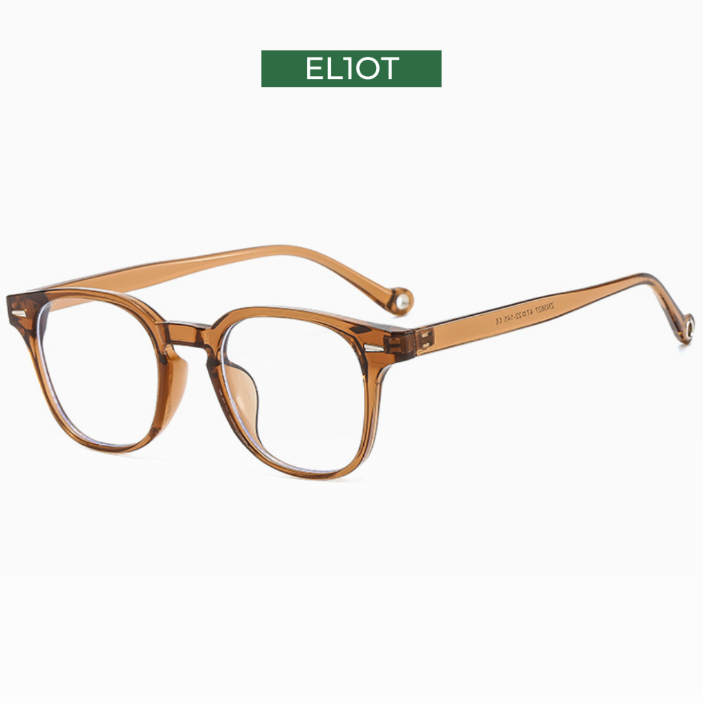 Kính cận vuông nam nữ ELIOT Eyewear chất liệu nhựa phụ kiện thời trang 627