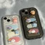 Ốp Lưng Điện Thoại Hình Thỏ Graffiti 3D Dễ Thương Cho IPhone 7Plus 8Plus X Xs Xsmax 11 12 13 14 Pro Max Promax xx1055