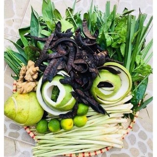 Quả Bồ Kết [QUẢ TO _ KHÔNG LÉP] Gói 1kg Dùng Gội Đầu, Xông Nhà