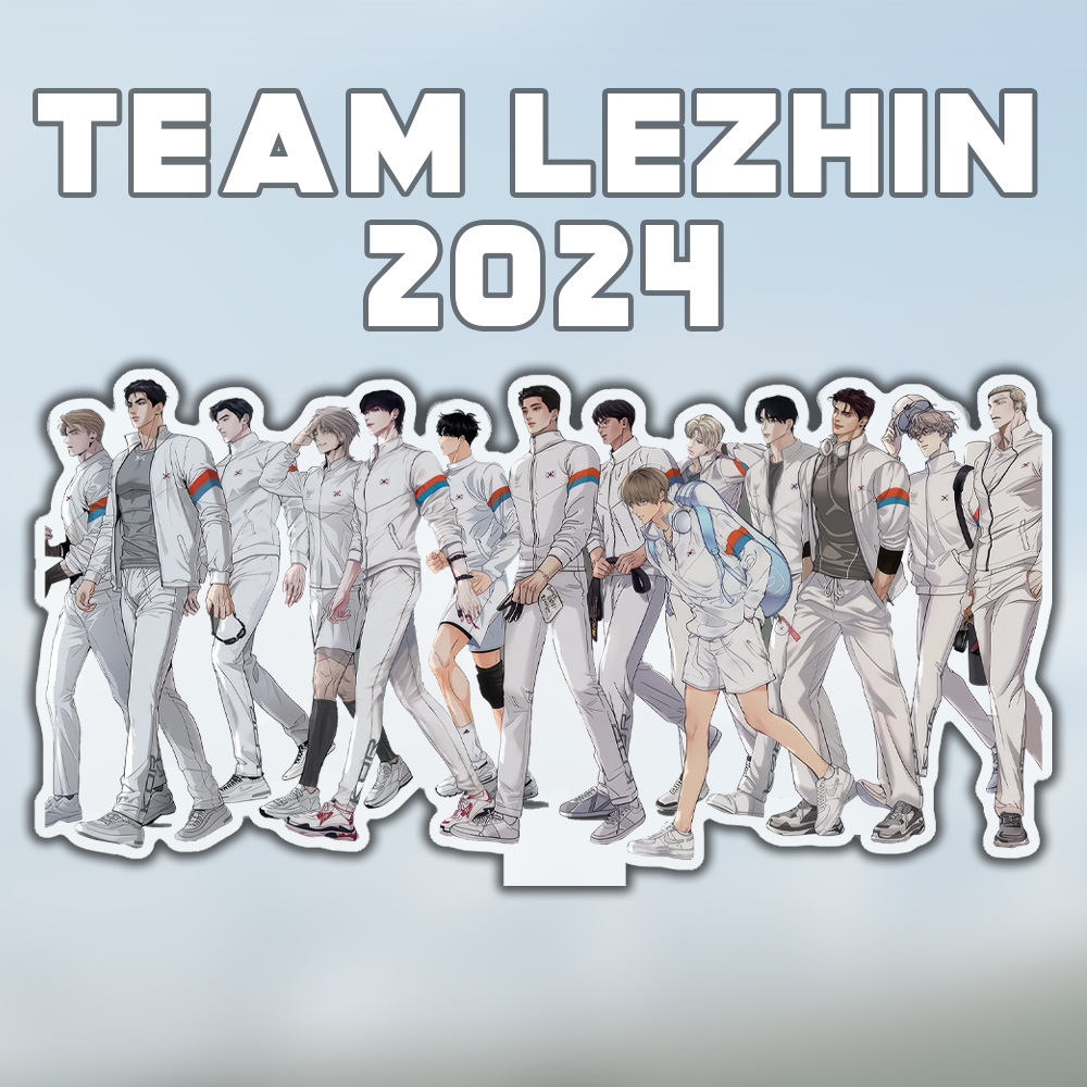 Mô Hình Standee và Móc Khóa Manhwa BL Lezhin BOMTOON Calendar 2024 ...