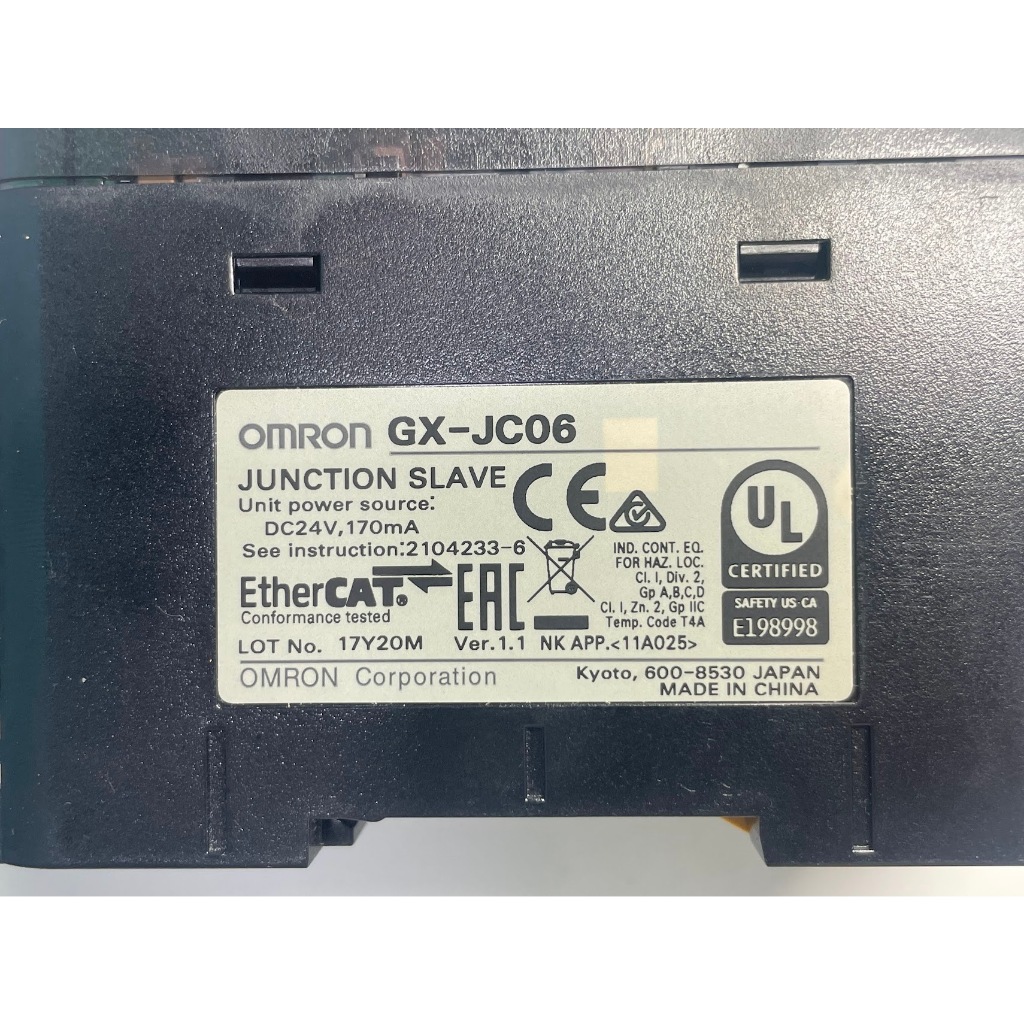 OMRON GX-JC06 Bộ chia mạng công nghiệp EtherCAT | Shopee OMRON GX-JC06 Bộ chia mạng công nghiệp EtherCAT | Shopee