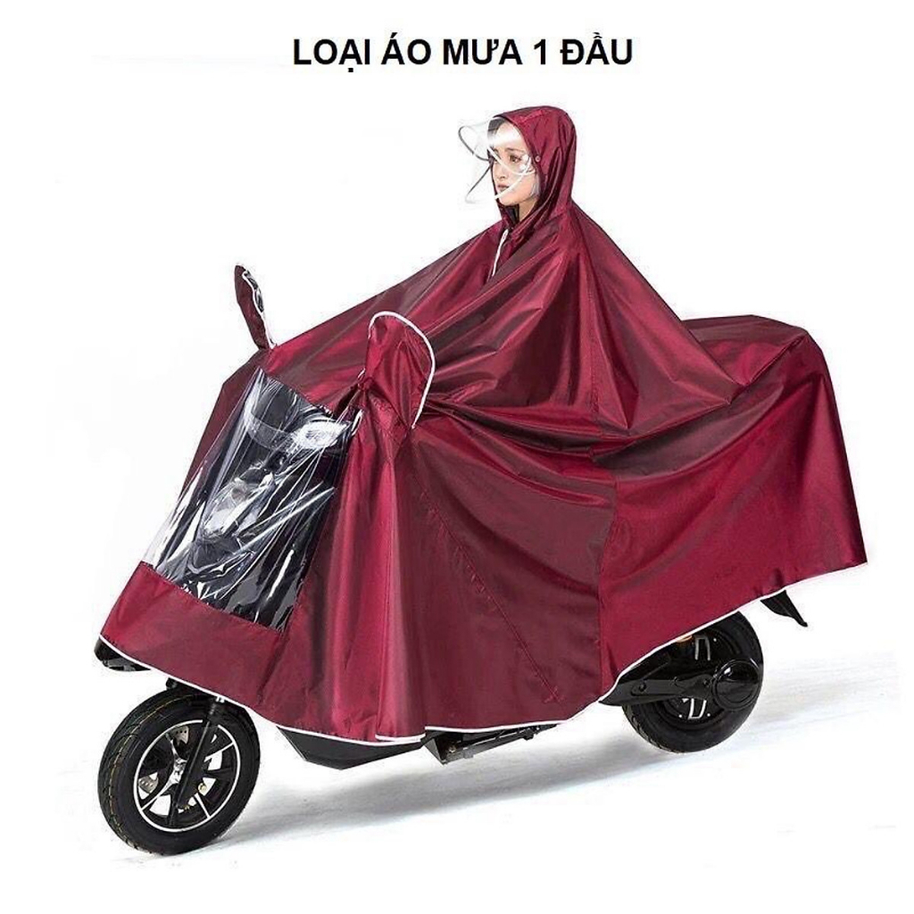 Áo mưa cánh dơi phản quang Thành Nam loại 1-2 mũ, Vải Dù chống rách có ...