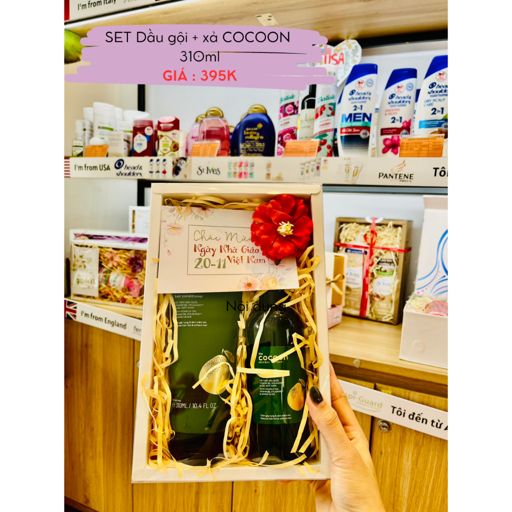 DẦU GỘI - XẢ COCOON | Shopee Việt Nam