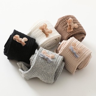 Quần tất len (loại 1 túi zip) hoa/gấu cho bé gái 10-22kg- N012