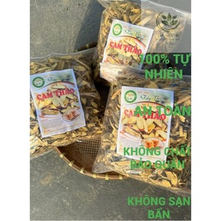 1KG Cam Thảo Đất Khô Thái Lát [FREESHIP] Giúp Giảm Ho, Sốt, Đau Bụng