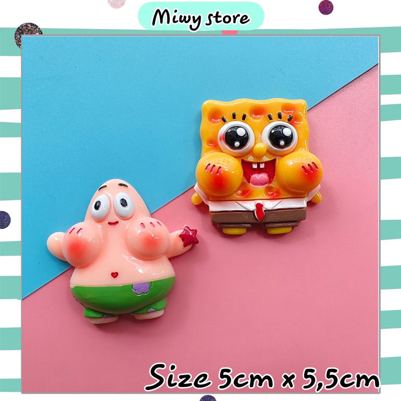 CHARM,STICKER BỌT BIỂN size ĐẠI 3D Nhựa Cứng Bóng DIY trang trí dép SỤC ...