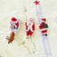 Đồ chơi ông già Noel leo dây, lộn nhào, leo thang, chui ống khói - Quà tặng cho bé