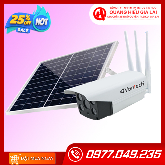 Camera Vantech Dùng Năng Lượng Mặt Trời | Shopee Việt Nam