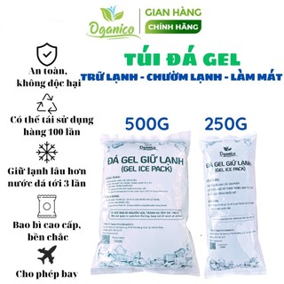 Đá khô giữ lạnh / CÓ KIỂM ĐỊNH / Túi đá gel giữ lạnh thực phẩm, bảo quản sữa mẹ, chườm lạnh, làm lạnh quạt điều hòa