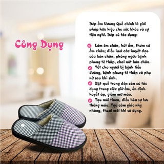 Dép Đi Trong Nhà Mùa Đông Hương Quế DH-21