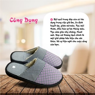 Dép Đi Trong Nhà Mùa Đông Hương Quế DH-21