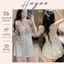 HT119 Váy ngủ sexy cánh tiên phối ren hoạ tiết kèm ĐỆM LÓT,đồ ngủ lụa xoè nhẹ tôn dáng HT119