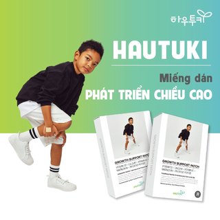 Miếng dán Hautuki hỗ trợ phát triển chiều cao hộp 30 miếng