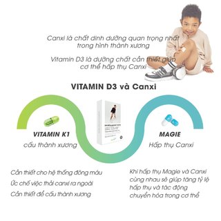 Miếng dán Hautuki hỗ trợ phát triển chiều cao hộp 30 miếng