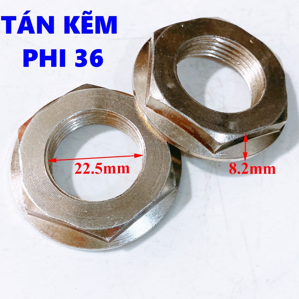Tán lồng máy giặt bằng kẽm phi 36- Ốc đầu khẩu lồng máy giặt lục giác ...