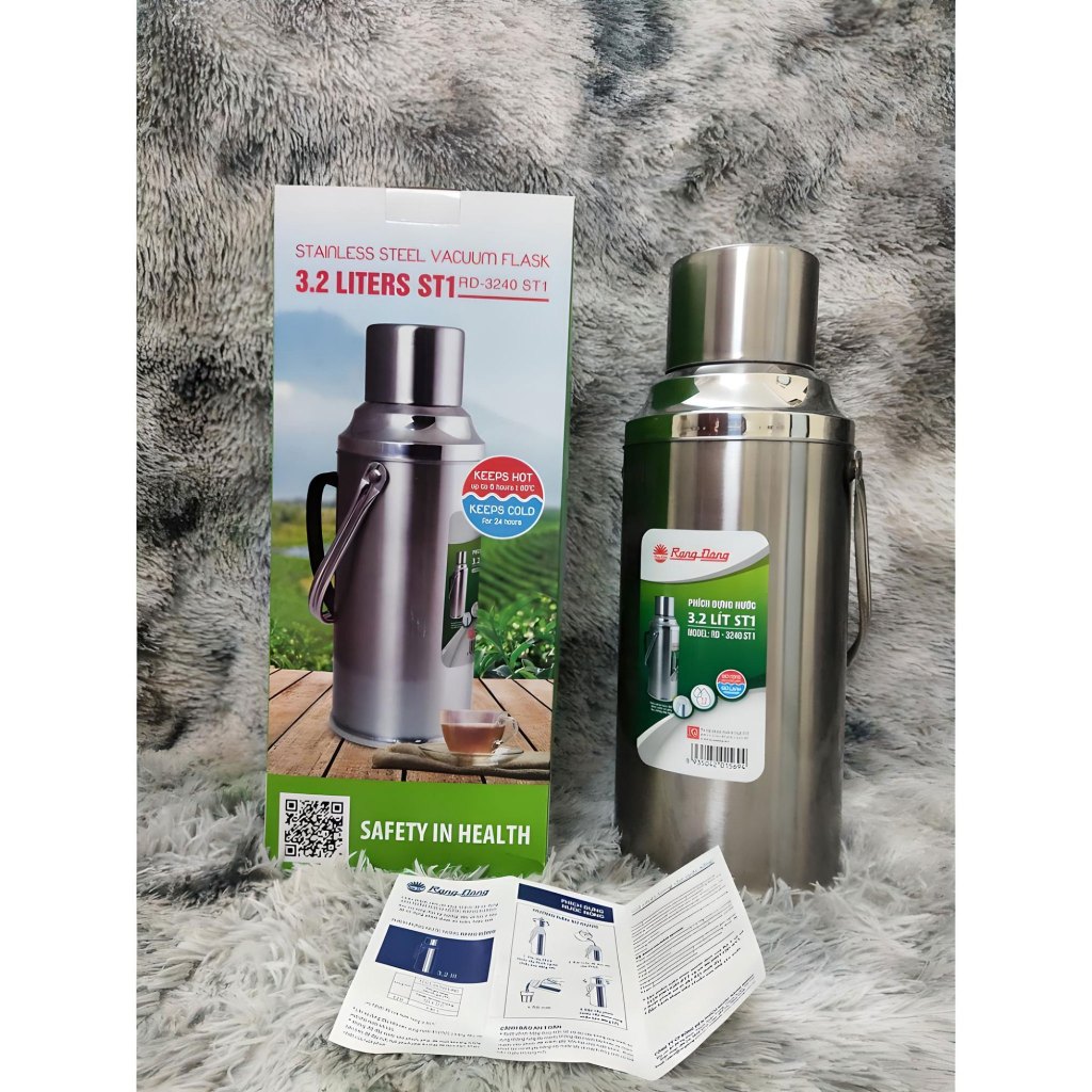 Ảnh Phích đựng nước inox 3,2 lít inox Rạng Đông - Model: RD-3240 ST1 2