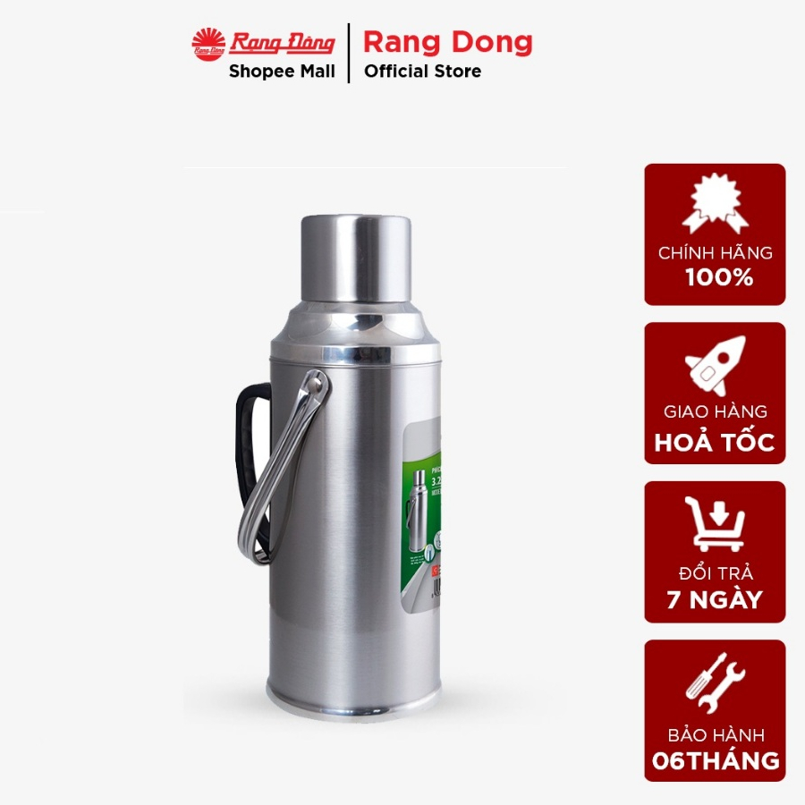 Ảnh Phích đựng nước inox 3,2 lít inox Rạng Đông - Model: RD-3240 ST1 1