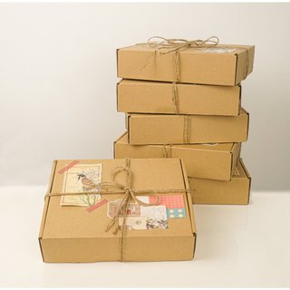 Hộp đựng quà kraft nhiều chủ đề - Hộp quà tặng 20/11, sinh nhật, tốt nghiệp