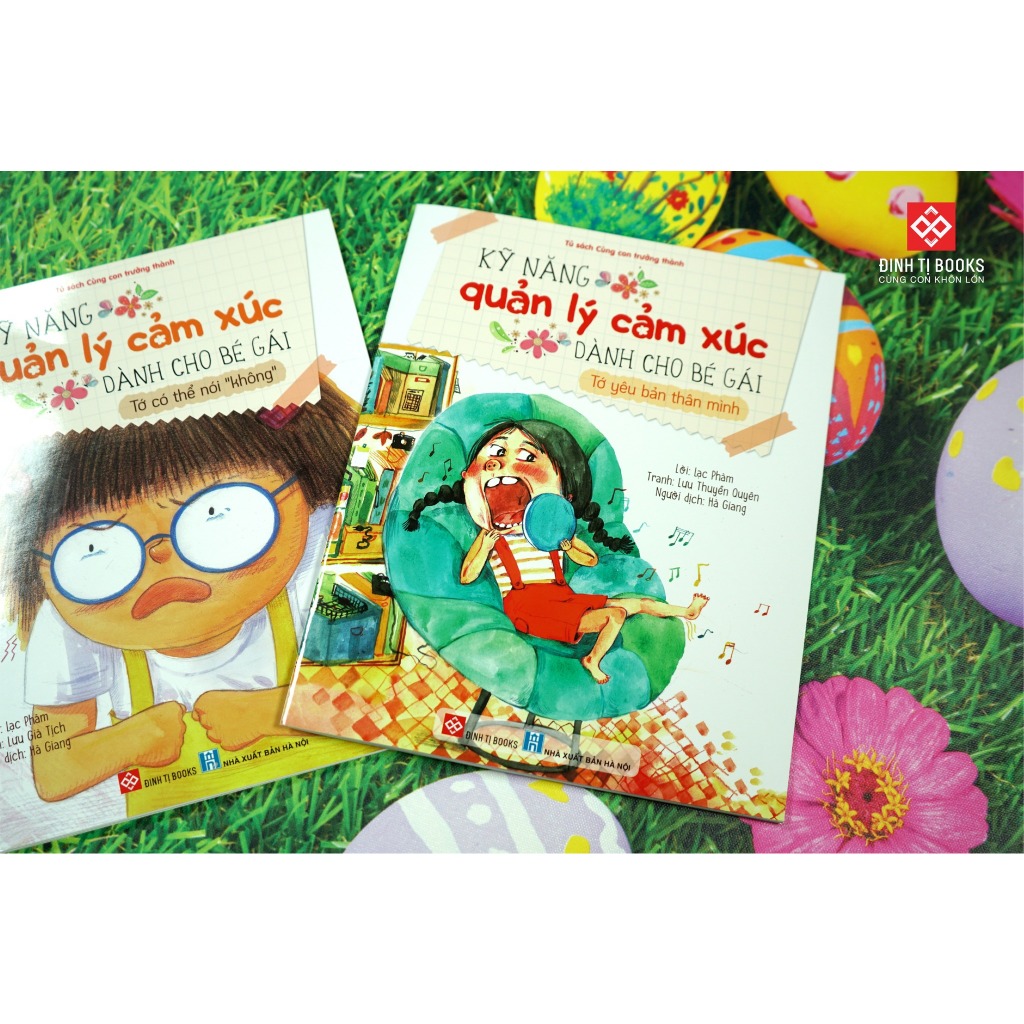 Ảnh Sách - Kỹ năng quản lý cảm xúc dành cho bé gái - Đinh Tị Books 4