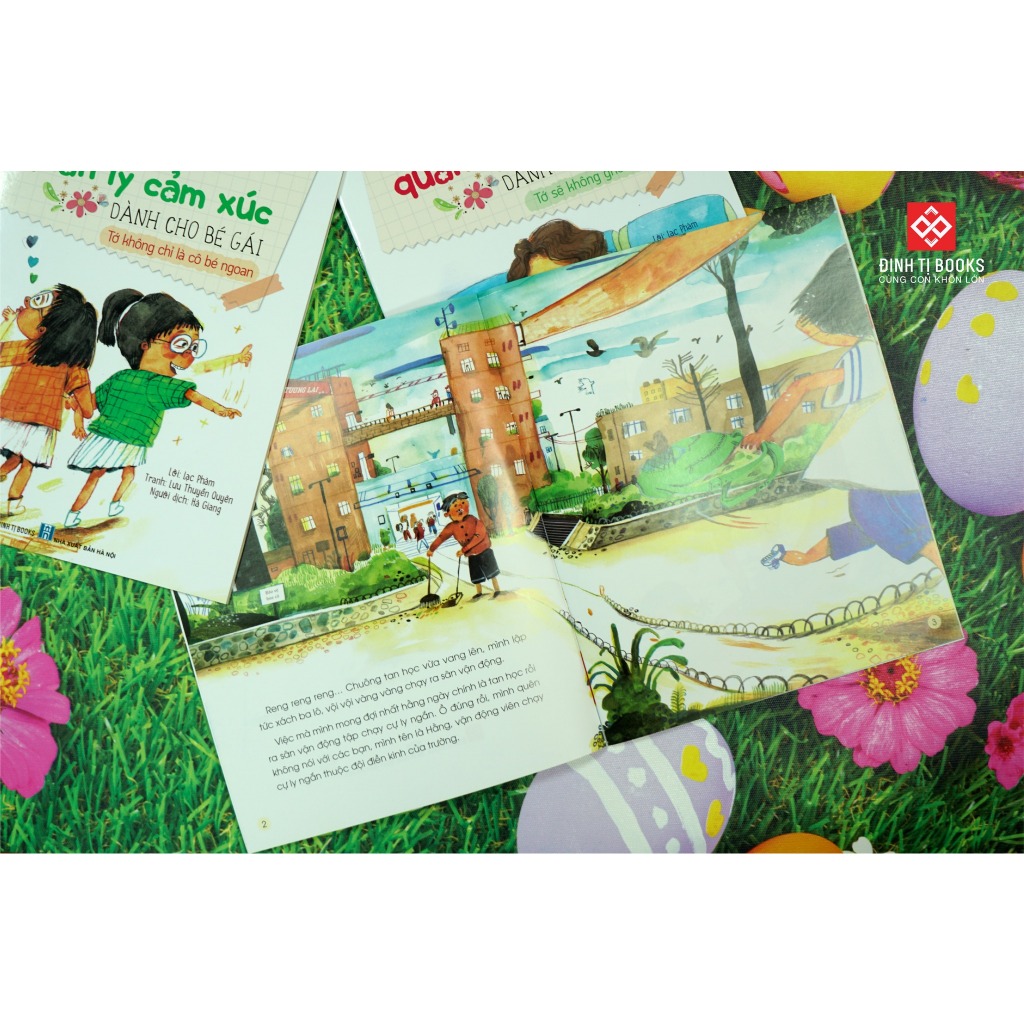 Ảnh Sách - Kỹ năng quản lý cảm xúc dành cho bé gái - Đinh Tị Books 2