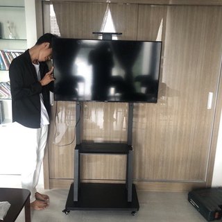 Gía Treo TiVi Di Động AVA1700 - Hỗ Trợ Màn Hình 32 -70inch - Kệ Treo TiVi Có Bánh Di Chuyển