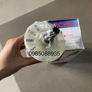 Rô to máy đục Hitachii 65a PH65 - 9 răng - Rotor đục HITACHI PH-65A, DCA AZG15, AZG03-15 220V 9 Răng Thân 53mm Dài 196mm
