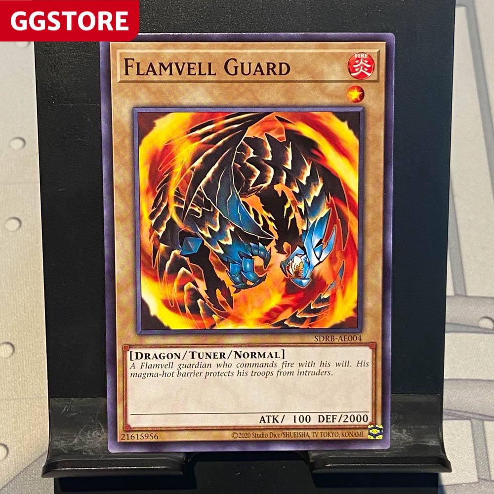 [ Bài Yugioh Chính Hãng ] Flamvell Guard - Common - SDRB-AE004 | Shopee ...