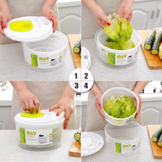 Rổ quay rau chính hãng làm ráo rau ngay tức thì, giữ được độ tươi lâu ...