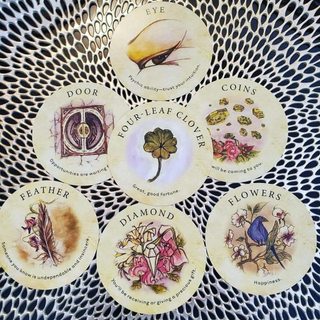 Tiên Tri Bằng Bài Trà (Tea Leaf Fortune Cards) (Mystic House Tarot Shop) - Bài Gốc Authentic Chính Hãng