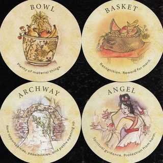 Tiên Tri Bằng Bài Trà (Tea Leaf Fortune Cards) (Mystic House Tarot Shop) - Bài Gốc Authentic Chính Hãng