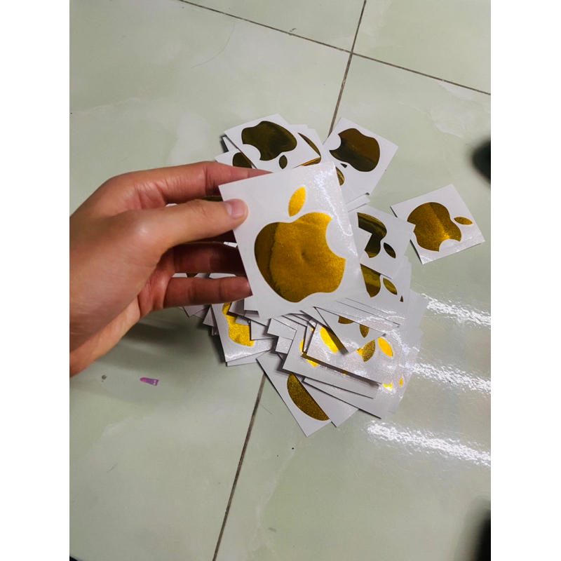 Tem Logo Quả Táo ( dán mọi nơi)