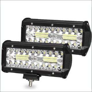 Đèn LED Trợ Sáng 72w, đèn trợ sáng runlai dành cho ô tô, xe máy.Led Gù Dài