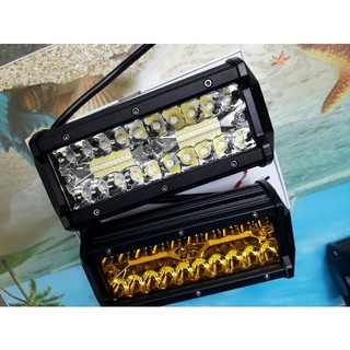 Đèn LED Trợ Sáng 72w, đèn trợ sáng runlai dành cho ô tô, xe máy.Led Gù Dài