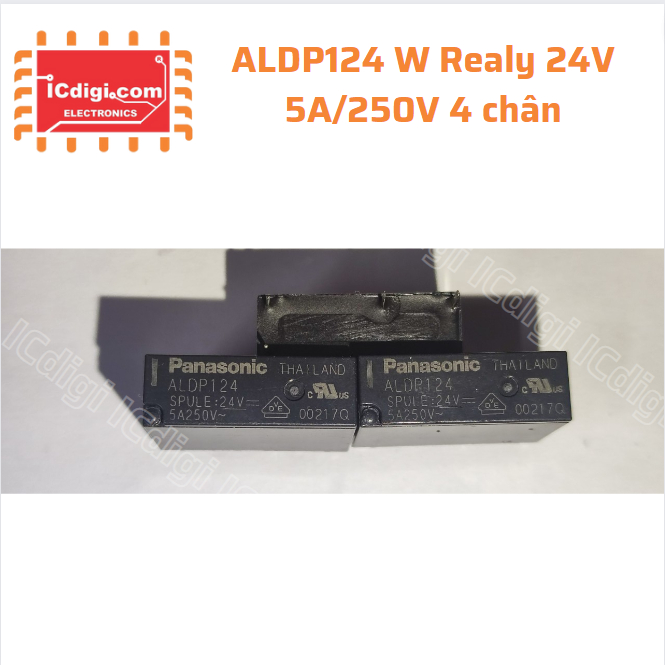 Relay ALDP124 4 chân 24V 5A/250V | Shopee Việt Nam