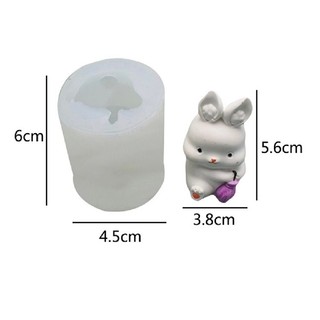 Khuôn silicon chú thỏ dễ thương