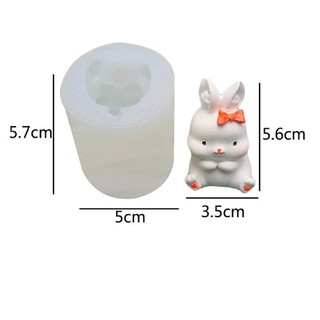 Khuôn silicon chú thỏ dễ thương
