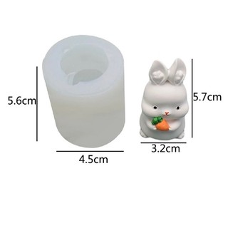 Khuôn silicon chú thỏ dễ thương