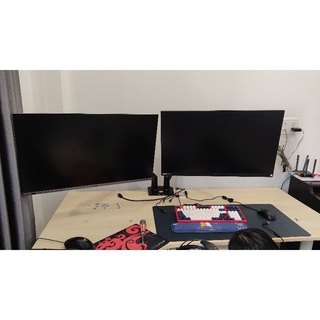 Giá treo hai màn hình NB P160 (17-27 inch) - Xoay 360 độ - Hàng Nhập Khẩu