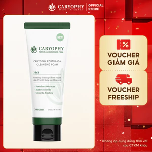 Sữa rửa mặt Caryophy 150ml (Caryophy Portulaca Cleansing Foam 150ml)