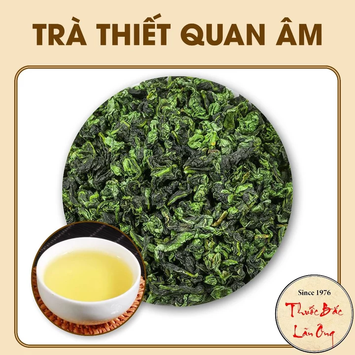 Trà thiết quan âm 100g, thượng hạng, đậm vị trà, thơm ngon, an thần, ngủ ngon, tốt cho sức khỏe