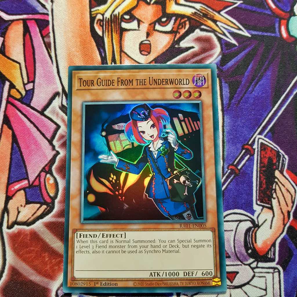 Thẻ bài Yugioh chính hãng | Tour Guide From the Underworld | RA01 Super ...