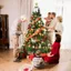 Cây Thông Noel 1M5 ,1M8, 2M1 - Cây Thông Xanh Đầy Đủ Phụ Kiện Giáng Sinh An Lành