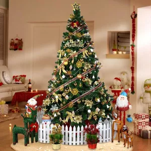 Cây Thông Noel 1M5 ,1M8, 2M1 - Cây Thông Xanh Đầy Đủ Phụ Kiện Giáng Sinh An Lành