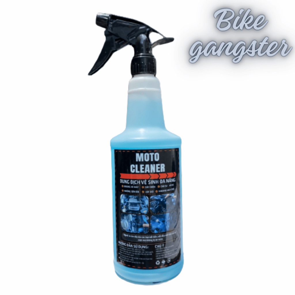 Dung dịch rửa rửa đa năng Moto Cleaner,rửa rửa không chạm vệ sinh xe máy ôtô ,rửa lốc máy đầu bò dây điện, vs nhà bếp.