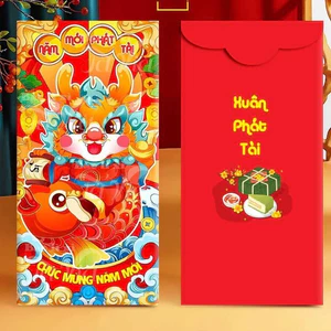 Bao Lì Xì Nhiều Màu May Mắn