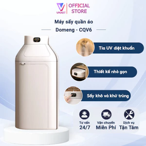 Máy sấy quần áo Domeng nhỏ gọn, giữ nếp quần áo máy sấy không khí tia UV khử trùng gấp gọn khô nhanh trong mọi thời tiết